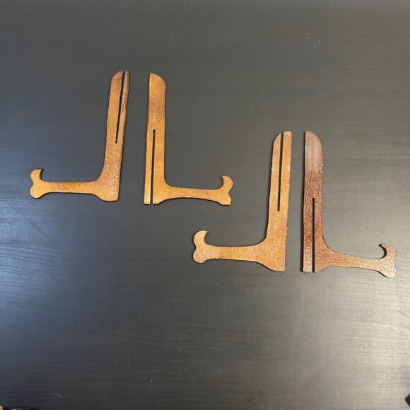 Wooden Stand Display, ONE Easel, Table Top Easel, Decorative Picture Stand, Brow - Picture 2 of 10
